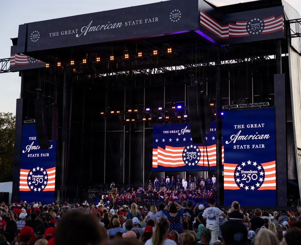 Joint Armed Forces Chorus Performs at Great American State Fair Kickoff