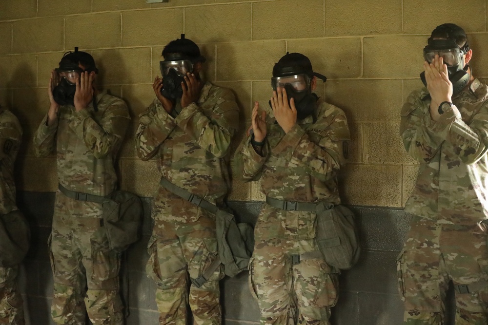3rd Battalion, 2nd Air Defense Artillery Regiment CS gas confidence chamber