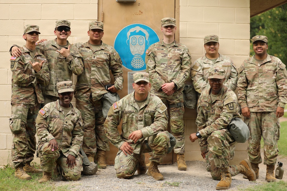 3rd Battalion, 2nd Air Defense Artillery Regiment CS gas confidence chamber