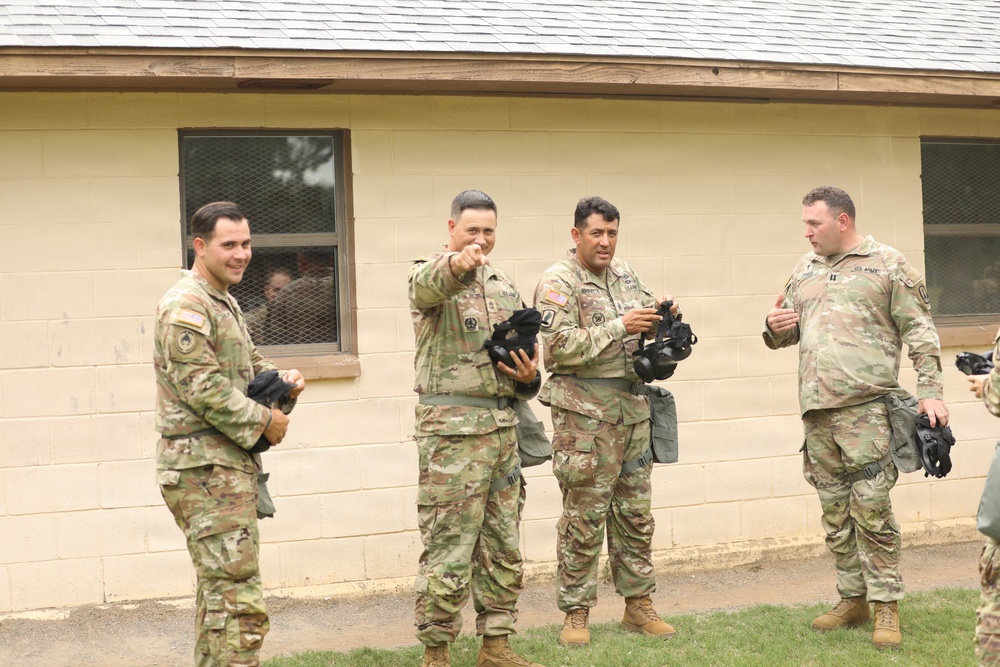 3rd Battalion, 2nd Air Defense Artillery Regiment CS gas confidence chamber