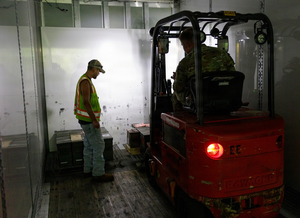 Loading the Truck