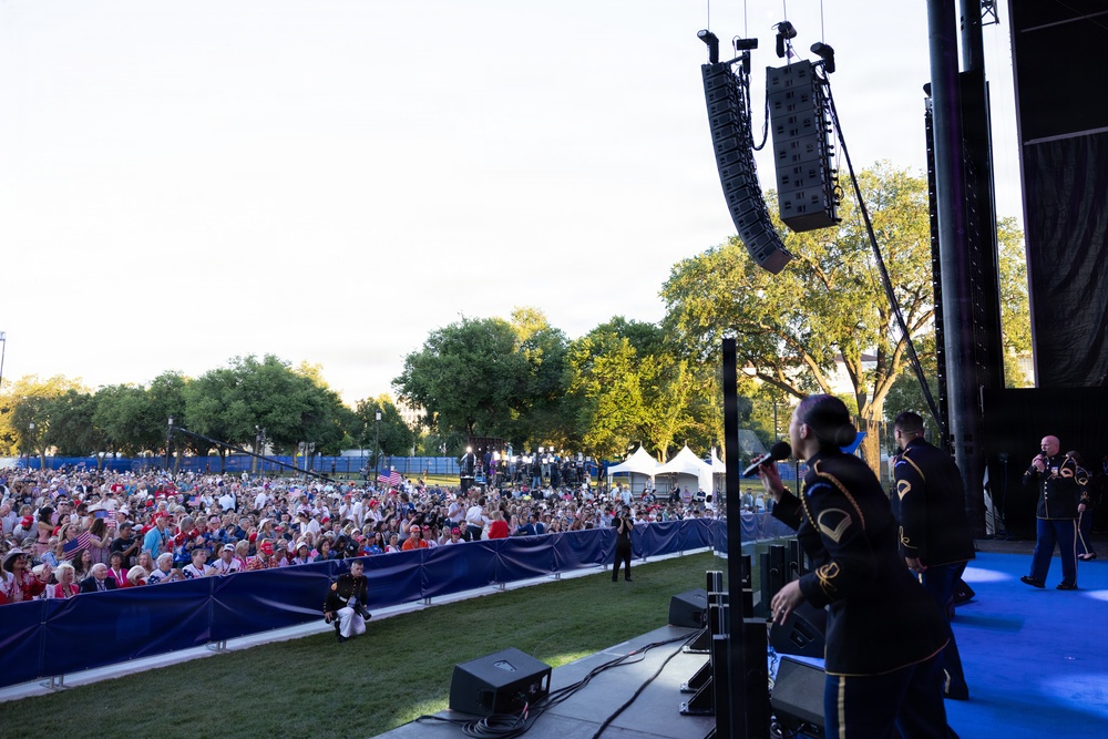 U.S. Army Band “Downrange” Performs at Kick-off Celebration for the Great American State Fair