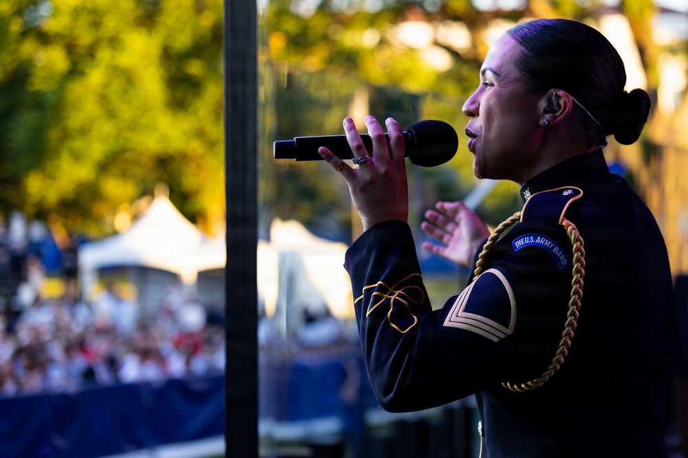 U.S. Army Band “Downrange” Performs at Kick-off Celebration for the Great American State Fair