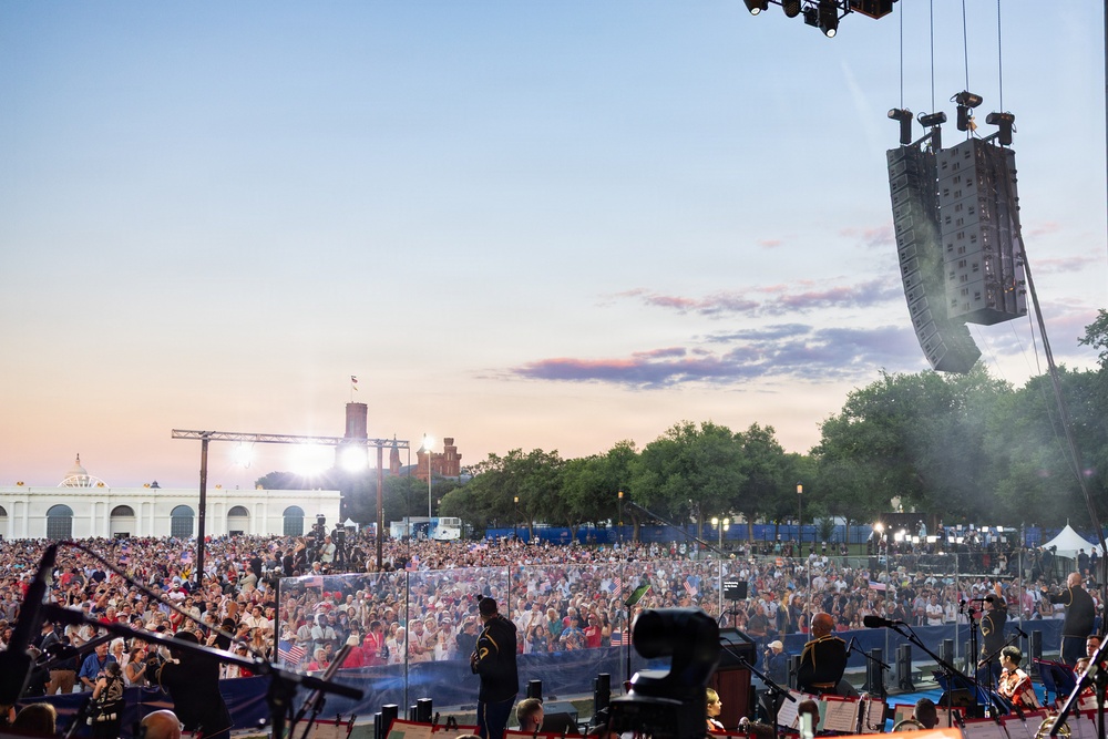 U.S. Army Band “Downrange” Performs at Kick-off Celebration for the Great American State Fair