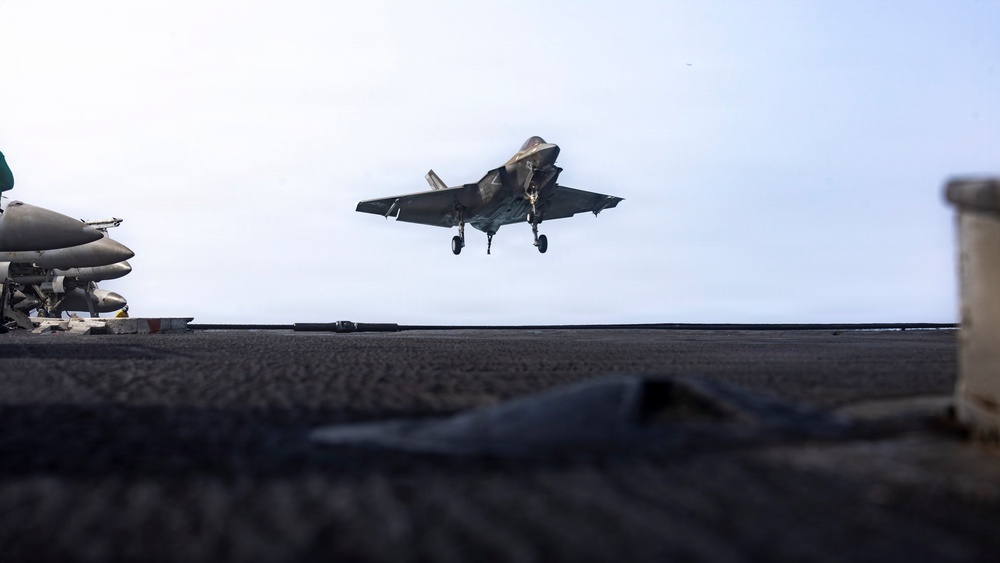 Abraham Lincoln Conducts Flight Operations