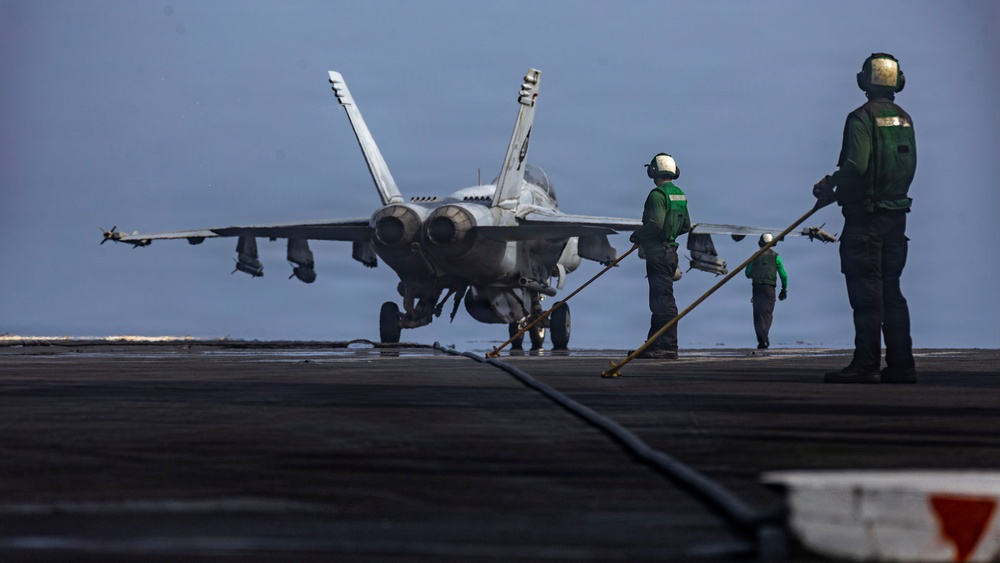 Abraham Lincoln Conducts Flight Operations