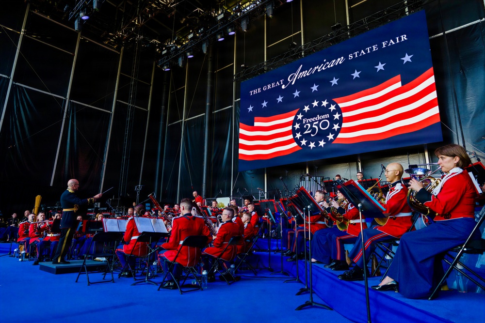 The Great American State Fair opens on the National Mall with ceremony honoring America’s 250th anniversary.