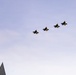 U.S. Air Force F-35As fly down the National Mall