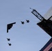 U.S. Air Force F-35As and a B-2 Stealth Bomber fly over A Kick-off Celebration for the Great American State Fair