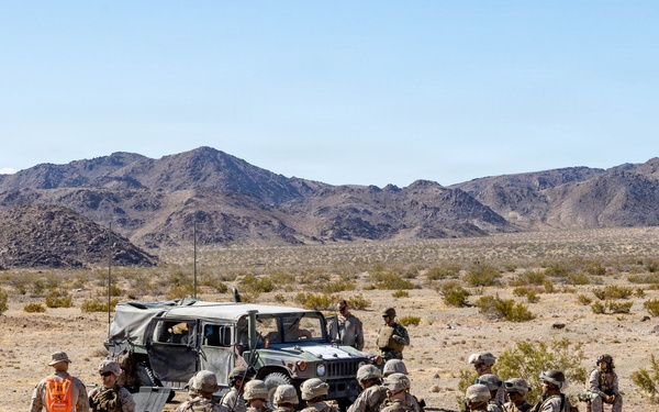 Marines with MWSS-473 conduct a Forward Arming and Refueling Point exercise during SLTE 3-26