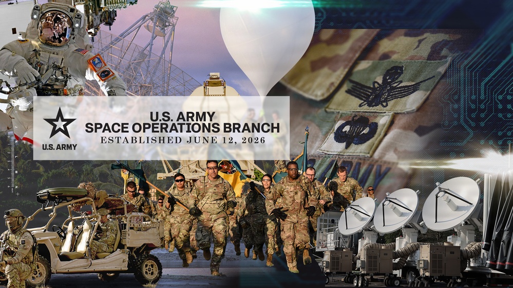 U.S. Army Space Operations Branch Announcement Graphic