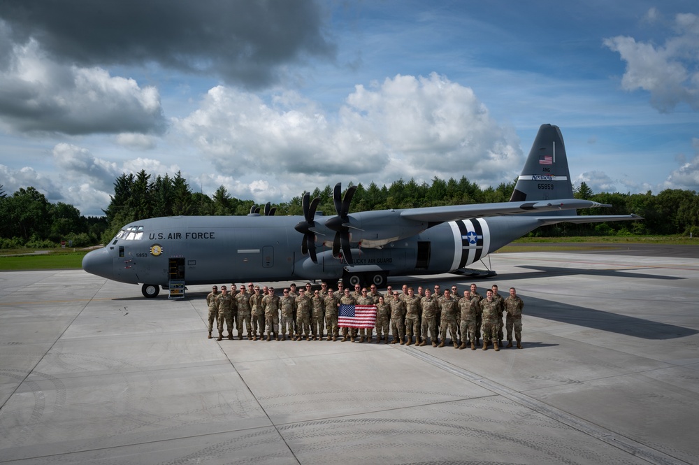 Guard Airmen train during Ramstein Flag 2026