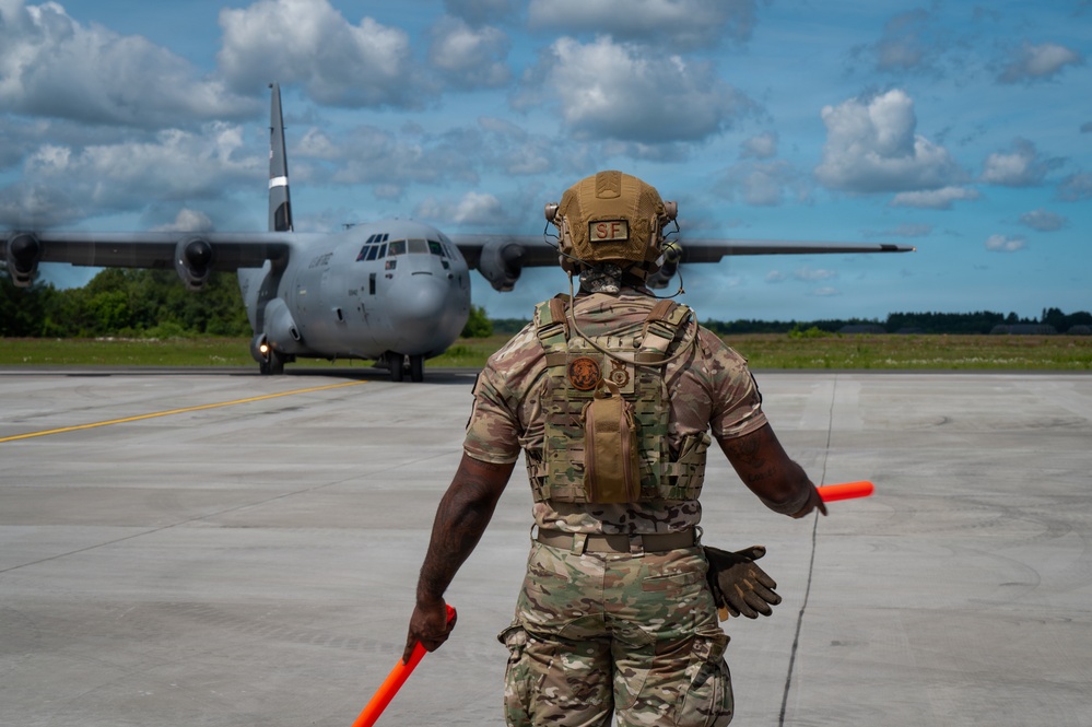 Guard Airmen train during Ramstein Flag 2026