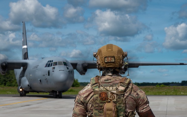 Guard Airmen train during Ramstein Flag 2026
