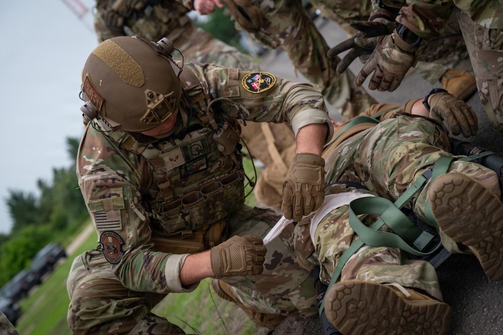 Guard Airmen train during Ramstein Flag 2026