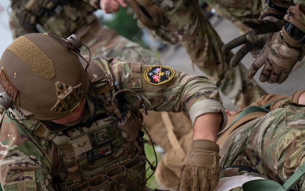 Guard Airmen train during Ramstein Flag 2026