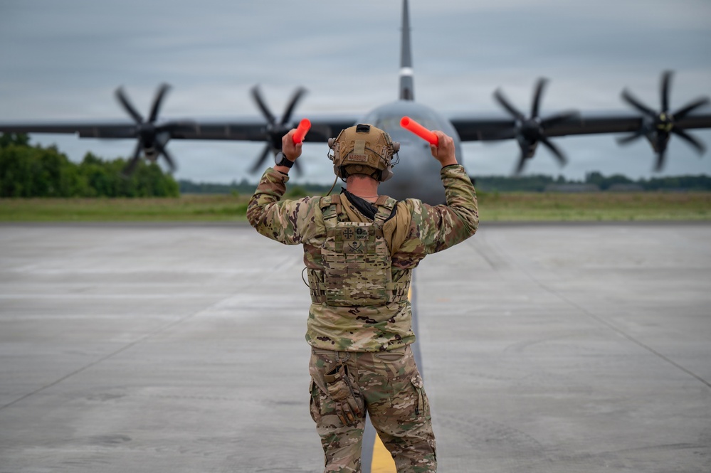 Guard Airmen train during Ramstein Flag 2026