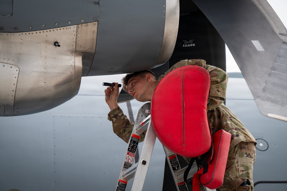 Guard Airmen train during Ramstein Flag 2026