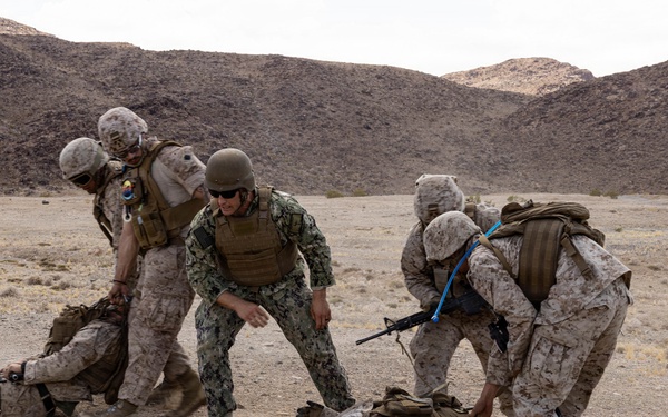 Marines with MWSS-473 conduct a Forward Arming and Refueling Point exercise during SLTE 3-26