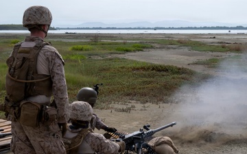 M-240 training Guantanamo Bay, Cuba
