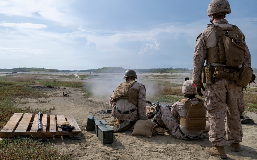 M-240 training Guantanamo Bay, Cuba