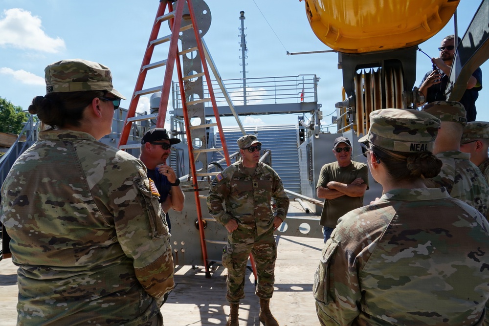 Wilmington District leadership visits Brandy Station during Savannah mission support
