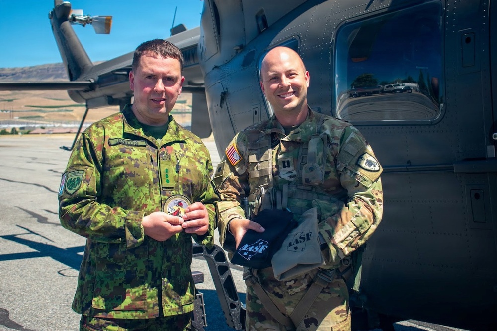 Aviation Company Balances Training, Wildfire Response, and Community Missions During Annual Training