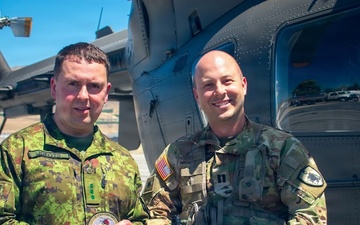 Aviation Company Balances Training, Wildfire Response, and Community Missions During Annual Training