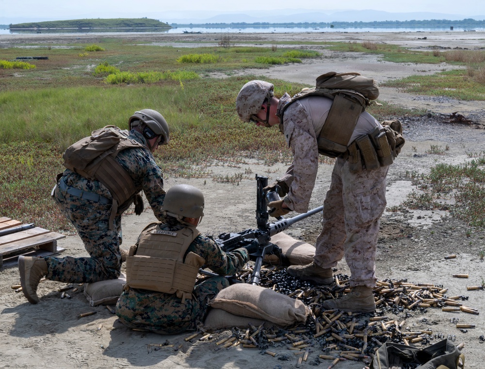 M-240 training Guantanamo Bay, Cuba
