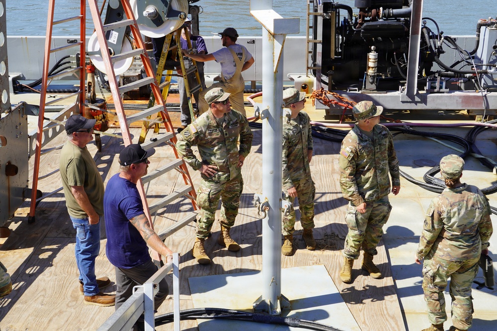 Wilmington District leadership visits Brandy Station during Savannah mission support