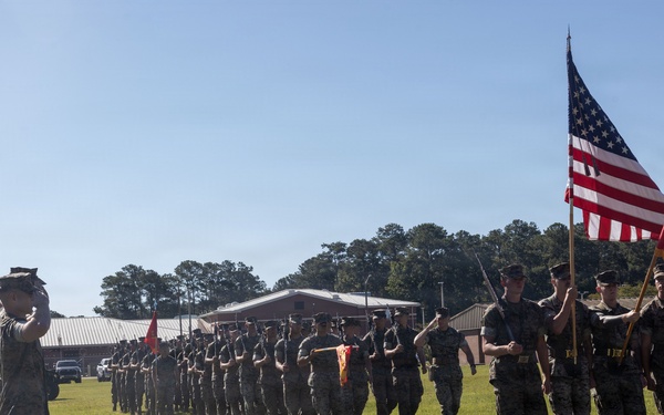 2nd Low Altitude Air Defense Battalion change of command