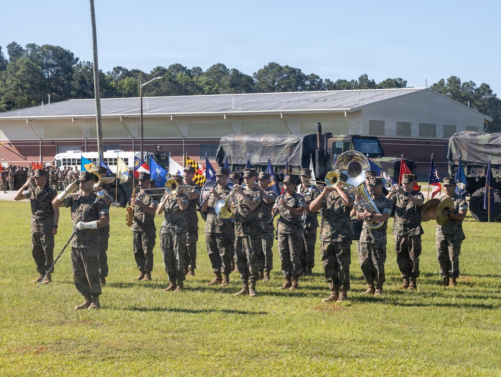 2nd Low Altitude Air Defense Battalion change of command
