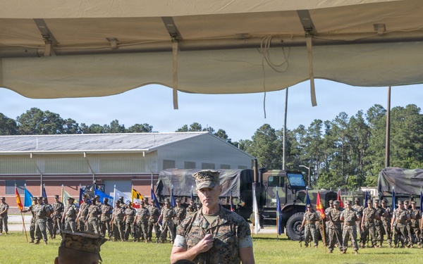 2nd Low Altitude Air Defense Battalion change of command