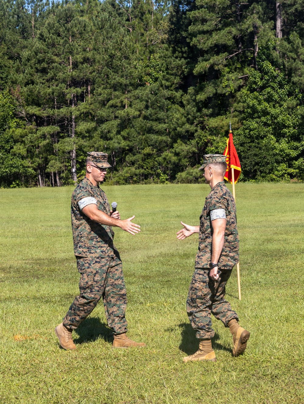 2nd Low Altitude Air Defense Battalion change of command