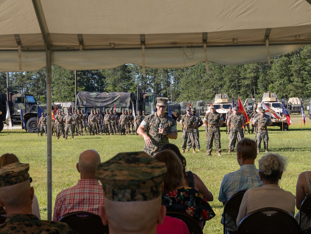 2nd Low Altitude Air Defense Battalion change of command