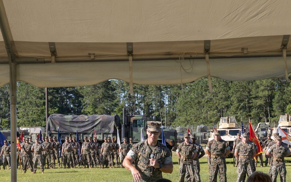 2nd Low Altitude Air Defense Battalion change of command