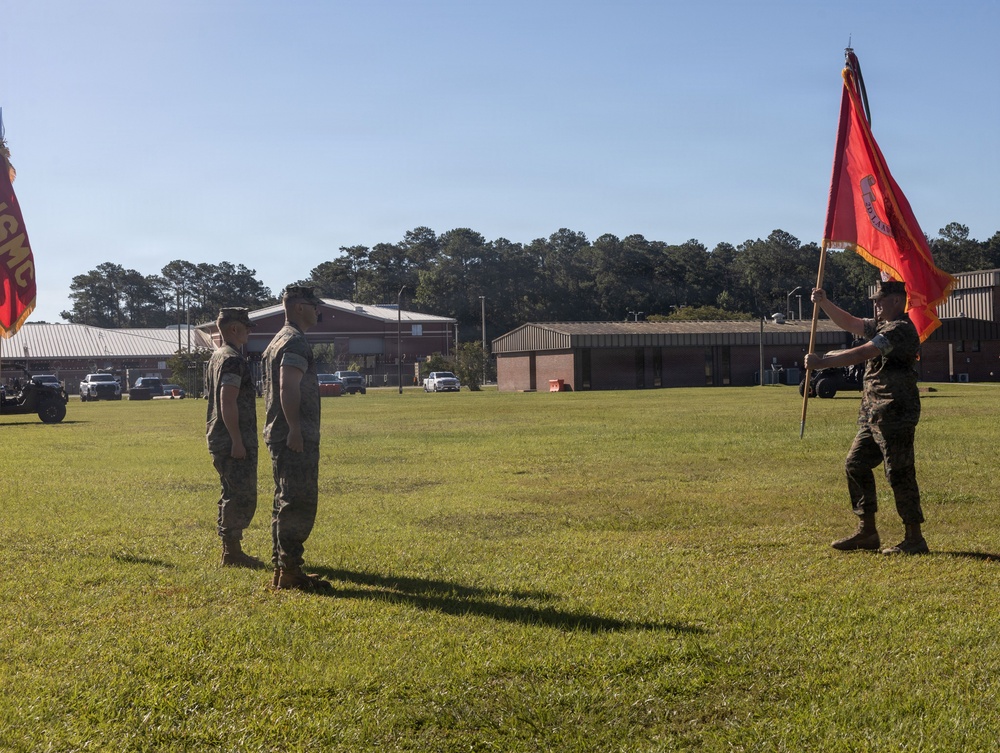 2nd Low Altitude Air Defense Battalion change of command