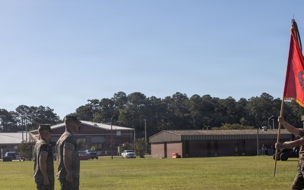 2nd Low Altitude Air Defense Battalion change of command