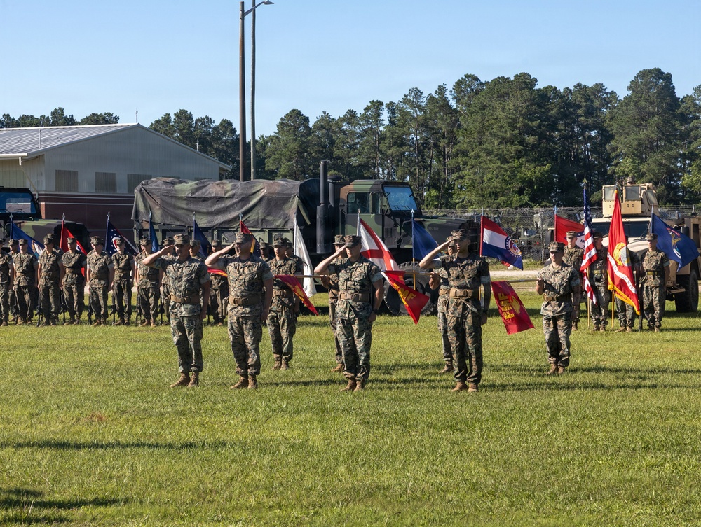 2nd Low Altitude Air Defense Battalion change of command
