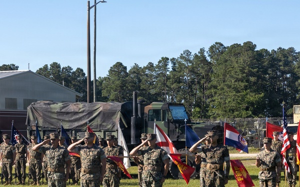 2nd Low Altitude Air Defense Battalion change of command