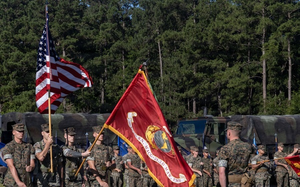 2nd Low Altitude Air Defense Battalion change of command