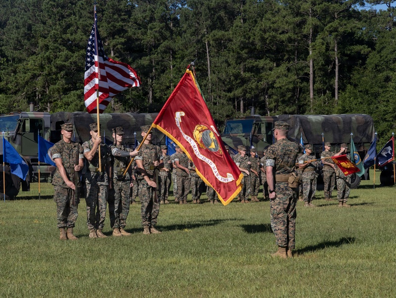 2nd Low Altitude Air Defense Battalion change of command