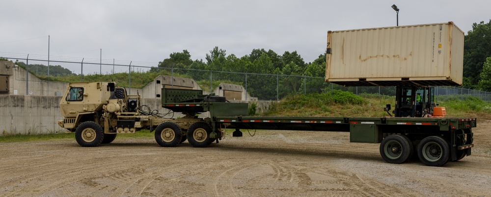 Moving Supplies for Operation Patriot Press