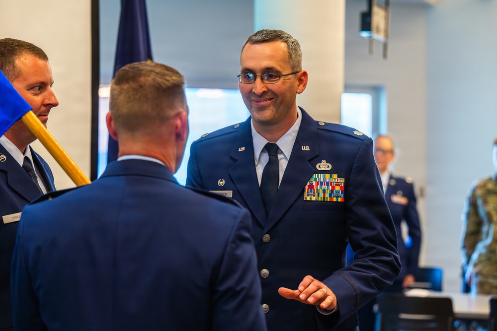181st Intelligence Support Squadron conducts assumption of command ceremony