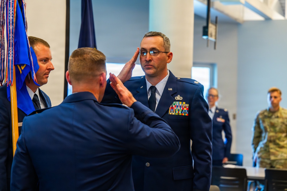 181st Intelligence Support Squadron conducts assumption of command ceremony
