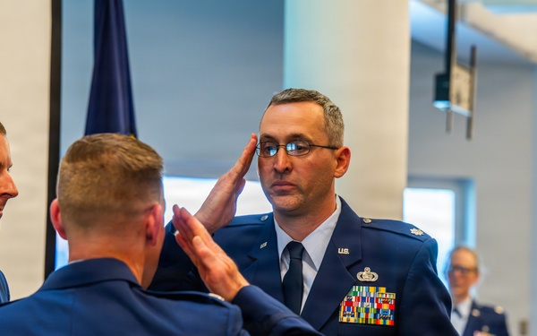 181st Intelligence Support Squadron conducts assumption of command ceremony