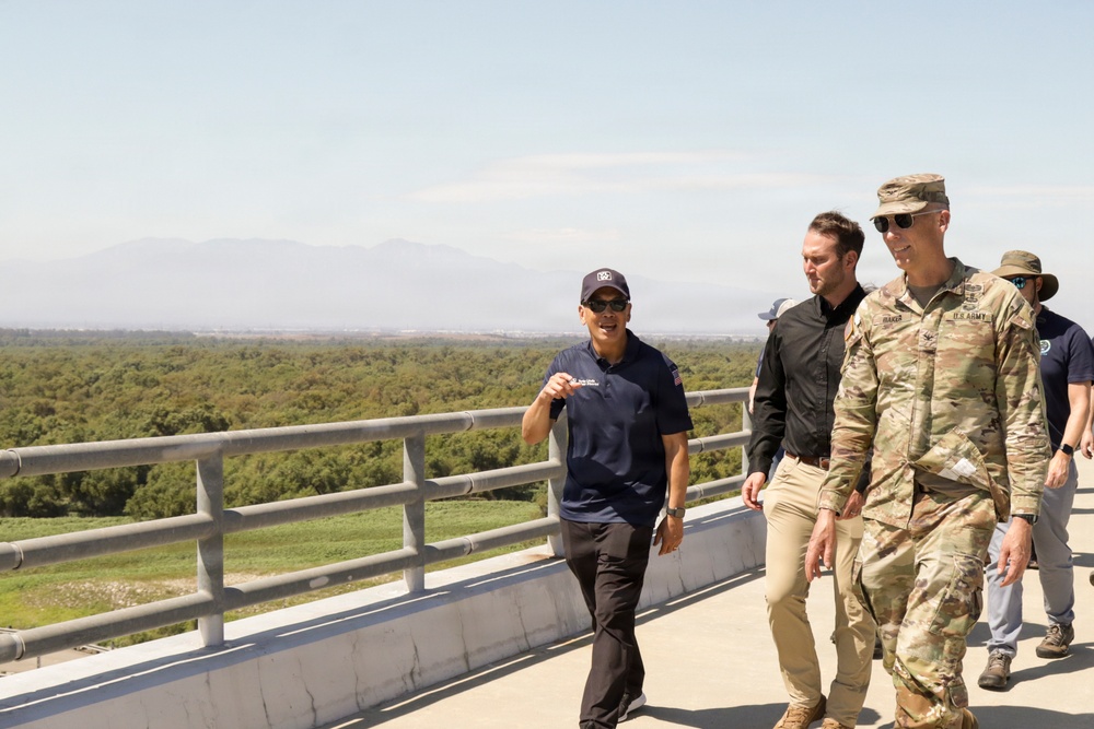USACE LA District hosts Yobra Linda Water District at Prado Dam
