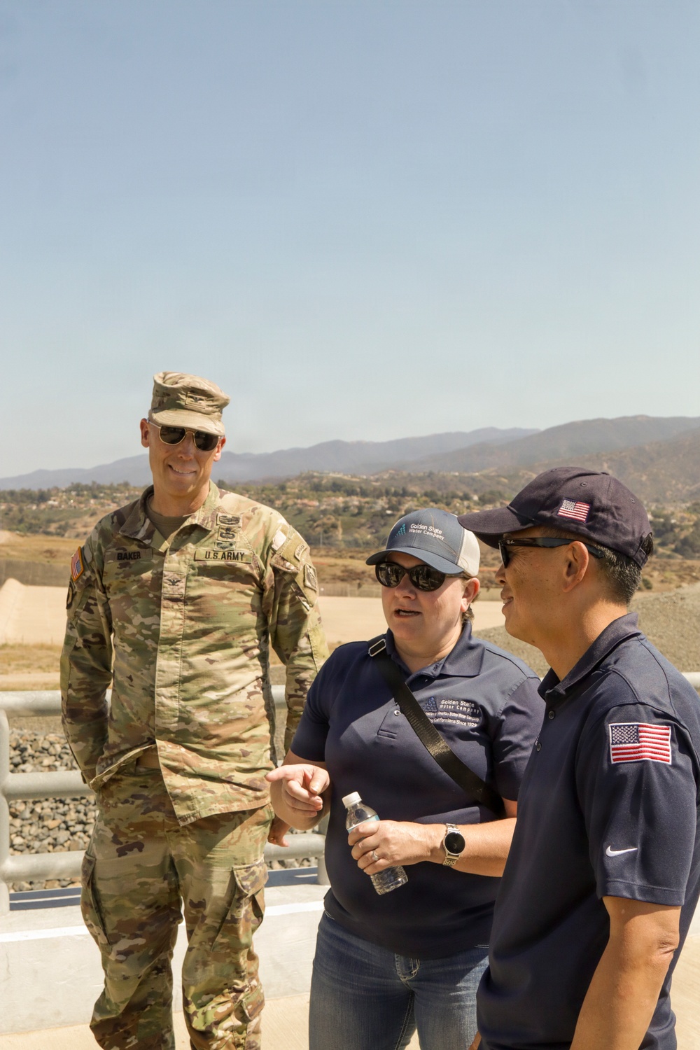 USACE LA District hosts Yobra Linda Water District at Prado Dam