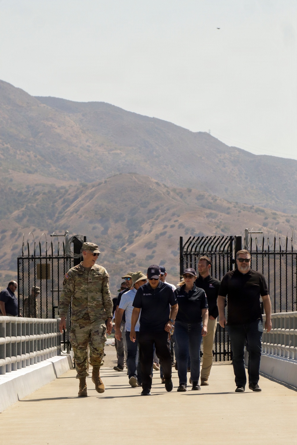 USACE LA District hosts Yobra Linda Water District at Prado Dam