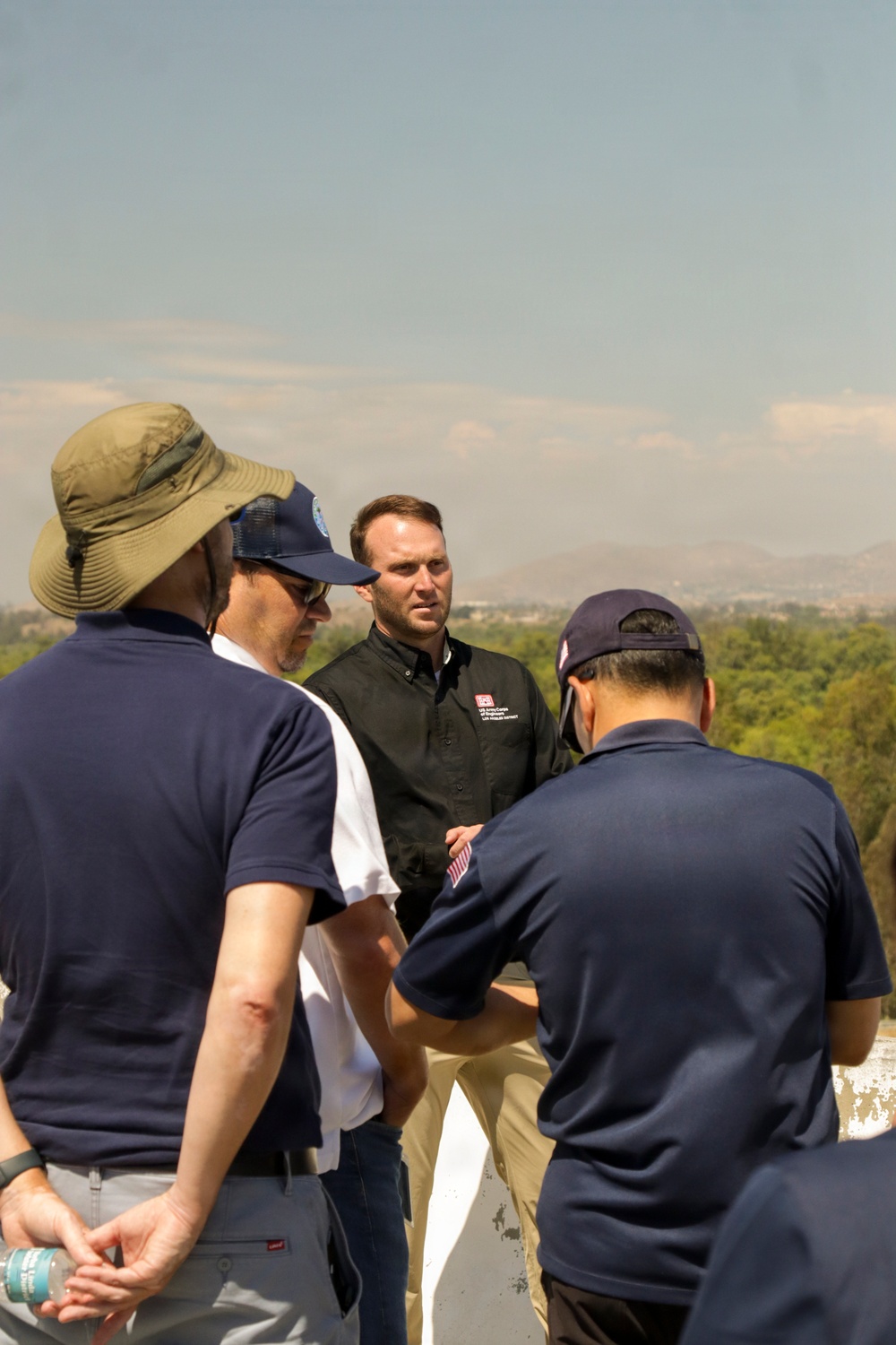 USACE LA District hosts Yobra Linda Water District at Prado Dam